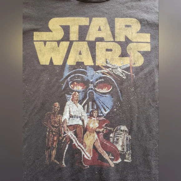 Vintage Style Junk Food Star Wars Tee - Picture 4 of 4